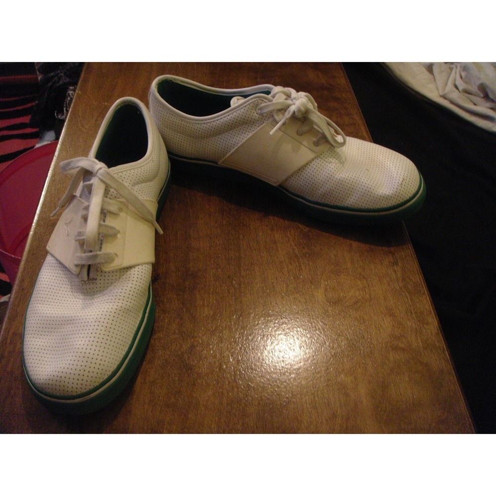Mens puma 12 green white sneakers shoes